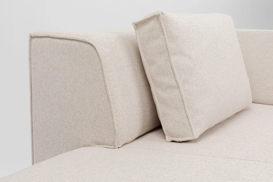 Best Modulaire Bank Infinity Ottomane Elements Cream Left 182cm Kasten|Tuinmeubelen