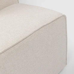 Best Modulaire Bank Infinity Ottomane Elements Cream Left 182cm Kasten|Tuinmeubelen