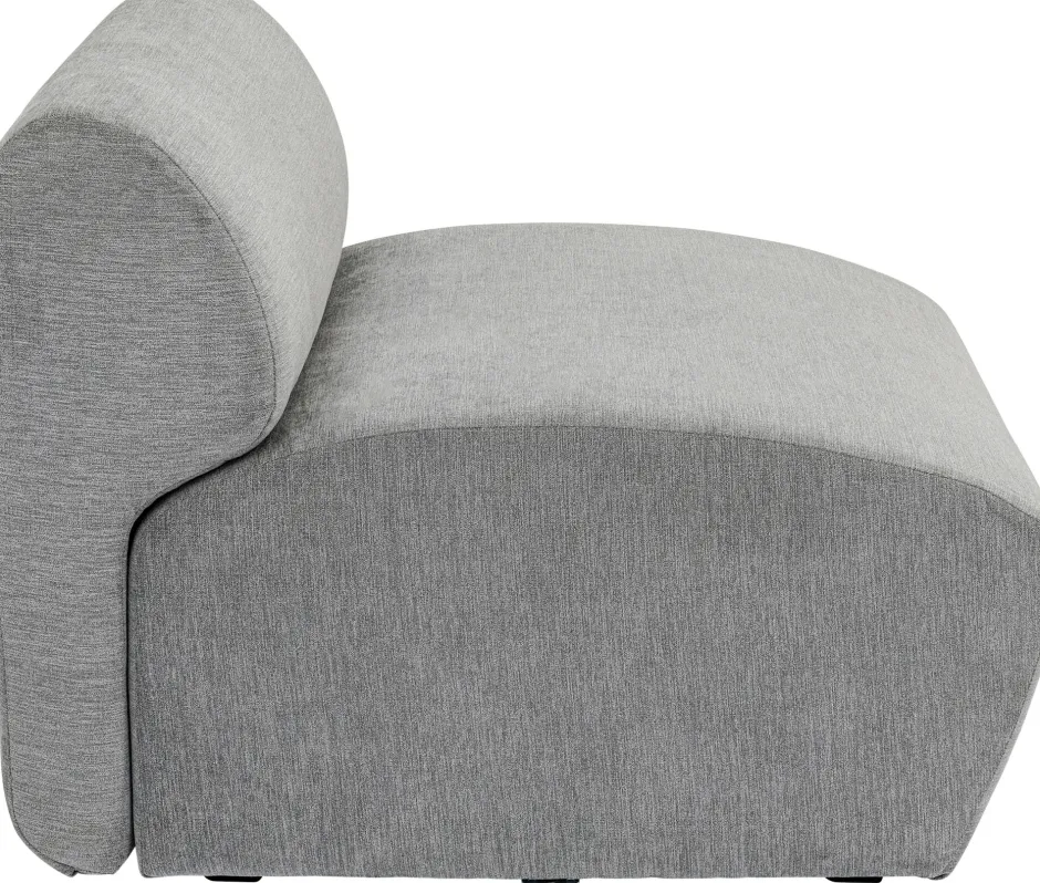 Store Modulaire Bank Lucca Middle Elements Grey 76cm Kasten|Tuinmeubelen