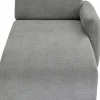 Hot Modulaire Bank Lucca Ottomane Elements Grey Right 90cm Kasten|Tuinmeubelen