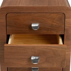 Online Nachtkastje Club Walnut Kasten|Tuinmeubelen