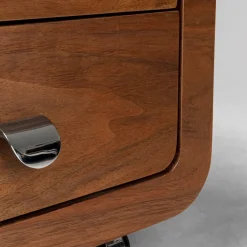 Online Nachtkastje Club Walnut Kasten|Tuinmeubelen