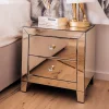 Outlet Nachtkastje Luxury Champagne 2 Lades Kasten|Lage Kasten & Dressoirs