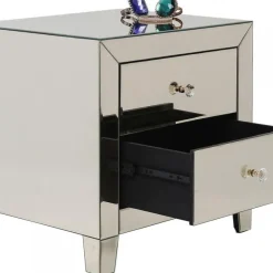 Outlet Nachtkastje Luxury Champagne 2 Lades Kasten|Lage Kasten & Dressoirs