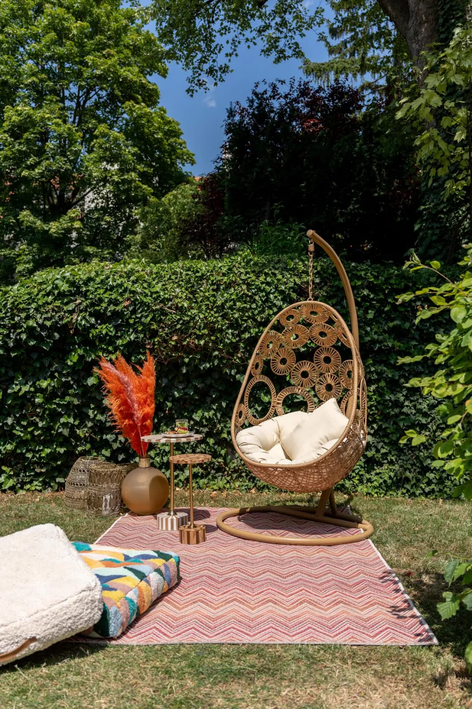 Outlet Outdoor Vloerkleed Zigzag Red 160x230cm Kasten|Tuinmeubelen