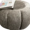 Sale Poef Fiori Grijs Ø52cm Poefs & Krukken|Kasten