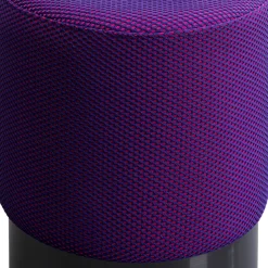 Shop Poef Jody Purple Mesh Black Poefs & Krukken|Kasten