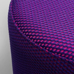 Shop Poef Jody Purple Mesh Black Poefs & Krukken|Kasten