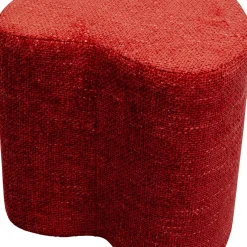 Flash Sale Poef Lovely Rood 36x34cm Poefs & Krukken|Kasten