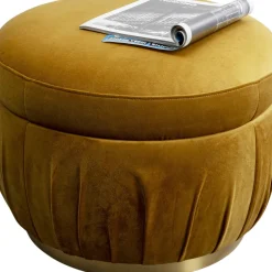 Clearance Poef Nube Yellow 56cm Poefs & Krukken