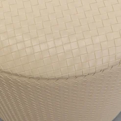 Sale Poef Venezia Storage Cream 40cm Poefs & Krukken|Kasten