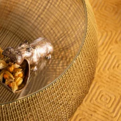 Best Sale Salontafel Cesta Goud Kasten|Tuinmeubelen
