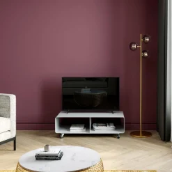 Best Salontafel Cesta Marmer Goud Ø100cm Kasten|Tafels