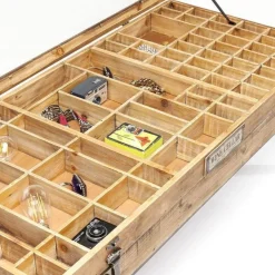 Cheap Salontafel Collector Natuur 122x55cm Kasten|Tuinmeubelen