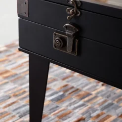 Cheap Salontafel Collector Zwart 122x55cm Tafels