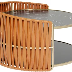 Store Salontafel Copper Ø86cm Kasten|Tafels