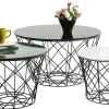 Sale Salontafel East Coast Rund (3-delig) Kasten|Tuinmeubelen