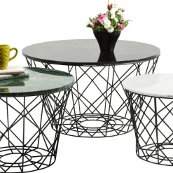 Sale Salontafel East Coast Rund (3-delig) Kasten|Tuinmeubelen