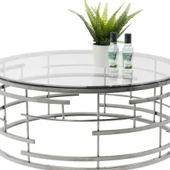 Sale Salontafel Jupiter Zilver Ø100cm Kasten|Tafels