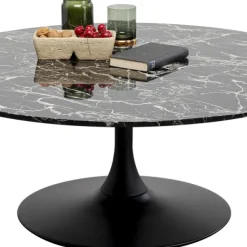 Clearance Salontafel Schickeria Marble Black 110cm Kasten|Tafels