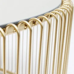 Online Salontafel Wire Uno Messing Ø80cm Tafels|Tuinmeubelen