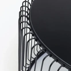 Online Salontafel Wire Uno Zwart 60x90cm Tafels|Tuinmeubelen