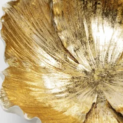 Best Sale Schaal Flower Bloom Creme Goud Ø25 Servies & Tafelaccessoires|Woondecoratie