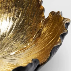 Sale Schaal Flower Bloom Zwart Goud Ø25 Servies & Tafelaccessoires|Woondecoratie