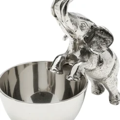 Outlet Schaal Happy Elephants 20x13cm Opbergers|Woondecoratie