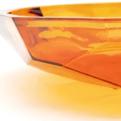 Best Sale Schaal Origami Orange 34cm Servies & Tafelaccessoires|Woondecoratie