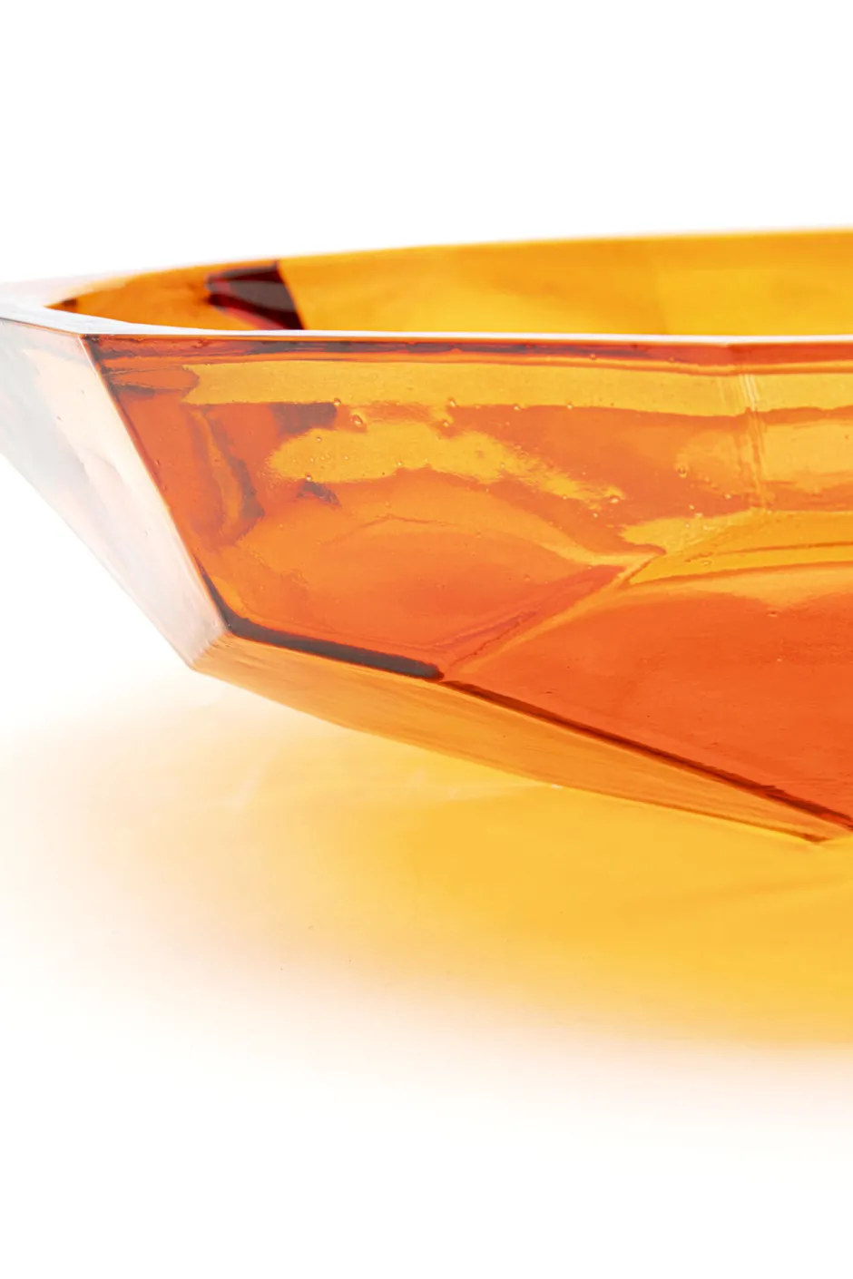 Best Sale Schaal Origami Orange 34cm Servies & Tafelaccessoires|Woondecoratie