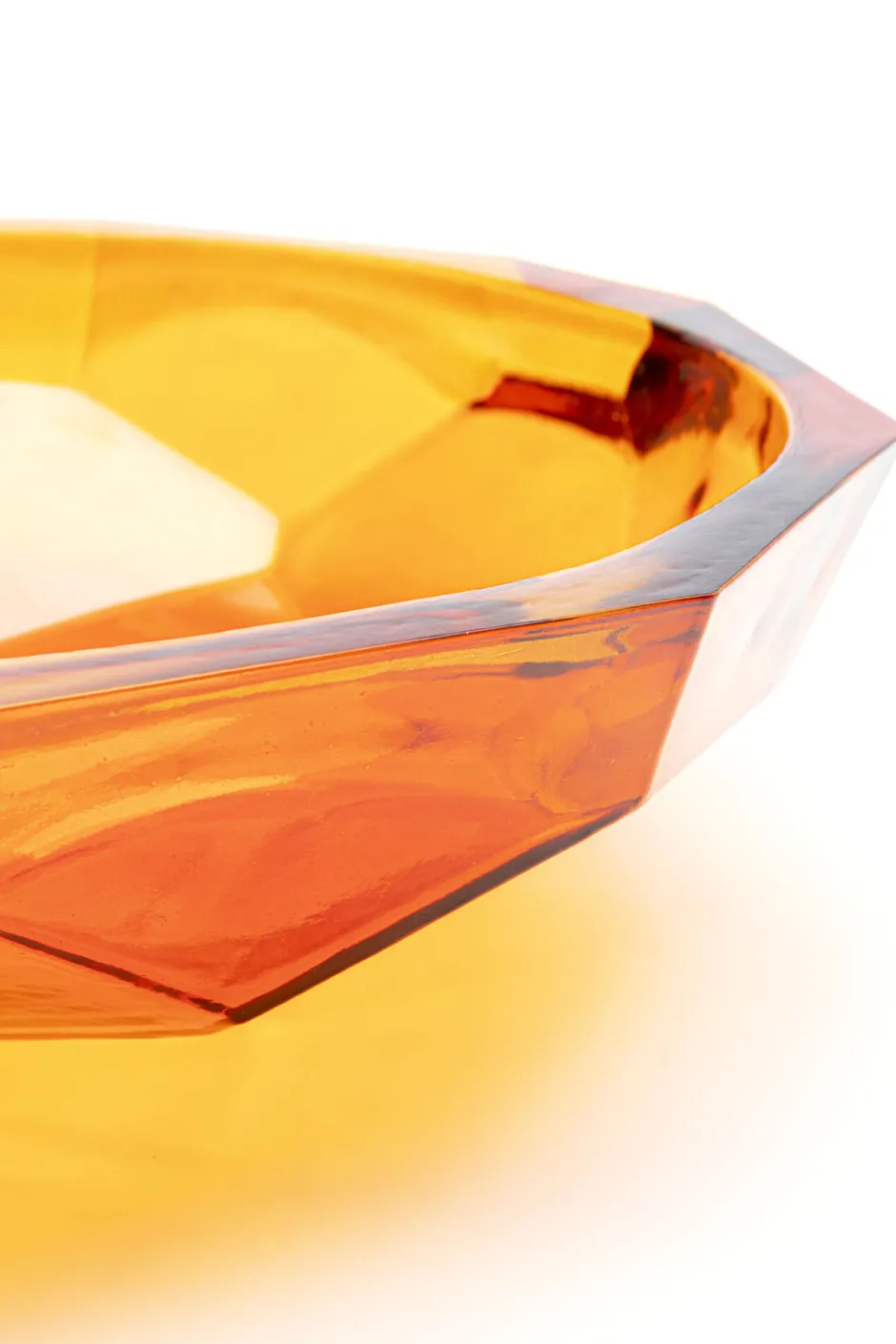 Best Sale Schaal Origami Orange 34cm Servies & Tafelaccessoires|Woondecoratie