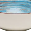 New Schaal Swirl Blue 22cm Servies & Tafelaccessoires|Tuinmeubelen