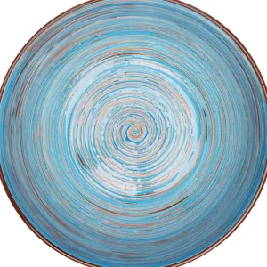 New Schaal Swirl Blue 22cm Servies & Tafelaccessoires|Tuinmeubelen