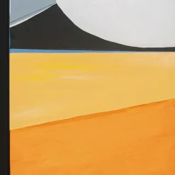 Cheap Schilderij Abstract Shapes Orange 73x143cm Wanddecoratie|Tuinmeubelen