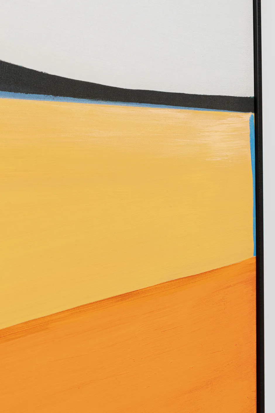 Cheap Schilderij Abstract Shapes Orange 73x143cm Wanddecoratie|Tuinmeubelen