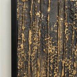 Online Schilderij Abstract Zwart 80x120cm Wanddecoratie|Kasten