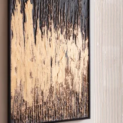 Online Schilderij Abstract Zwart 80x120cm Wanddecoratie|Kasten