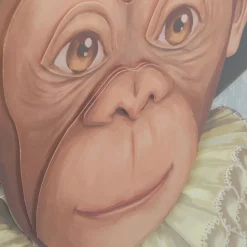 Store Schilderij Art Monkey Sir 80x60cm Wanddecoratie|Kasten