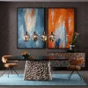Cheap Schilderij Artistas Blue 120x180cm Wanddecoratie|Kasten