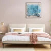 Outlet Schilderij Dust Blue 100x100cm Wanddecoratie|Kasten