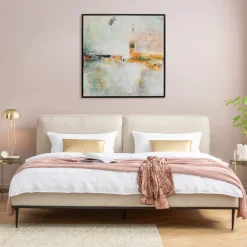 Discount Schilderij Dust Gold 120x120cm Wanddecoratie|Kasten