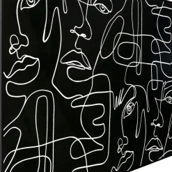 Clearance Schilderij Faccia Arte Drawing 150x100cm Wanddecoratie|Kasten