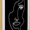Hot Schilderij Faccia Arte Woman 60x80cm Wanddecoratie|Kasten