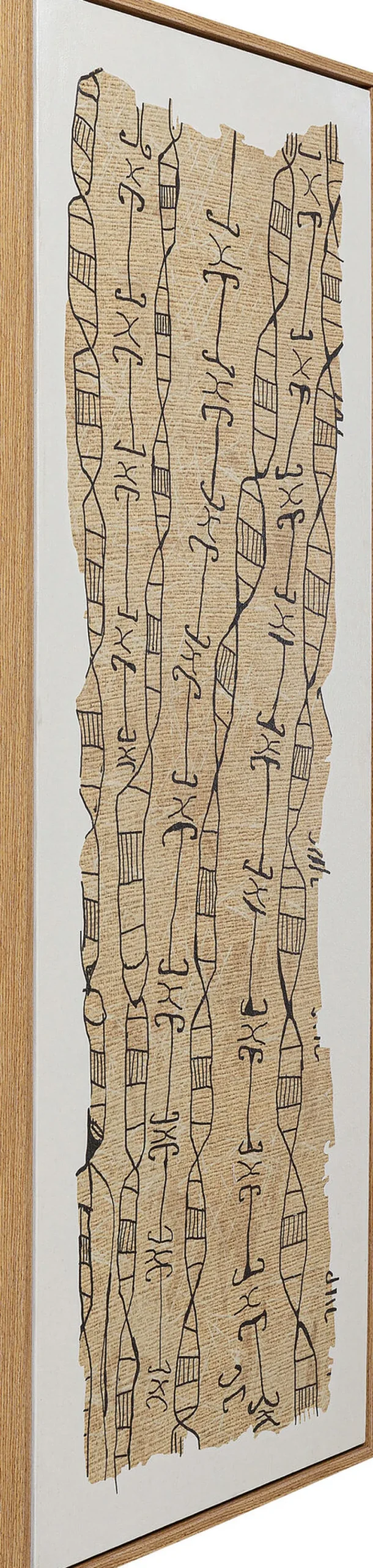 Outlet Schilderij Met Lijst Native Lines 50x150cm Wanddecoratie|Kasten