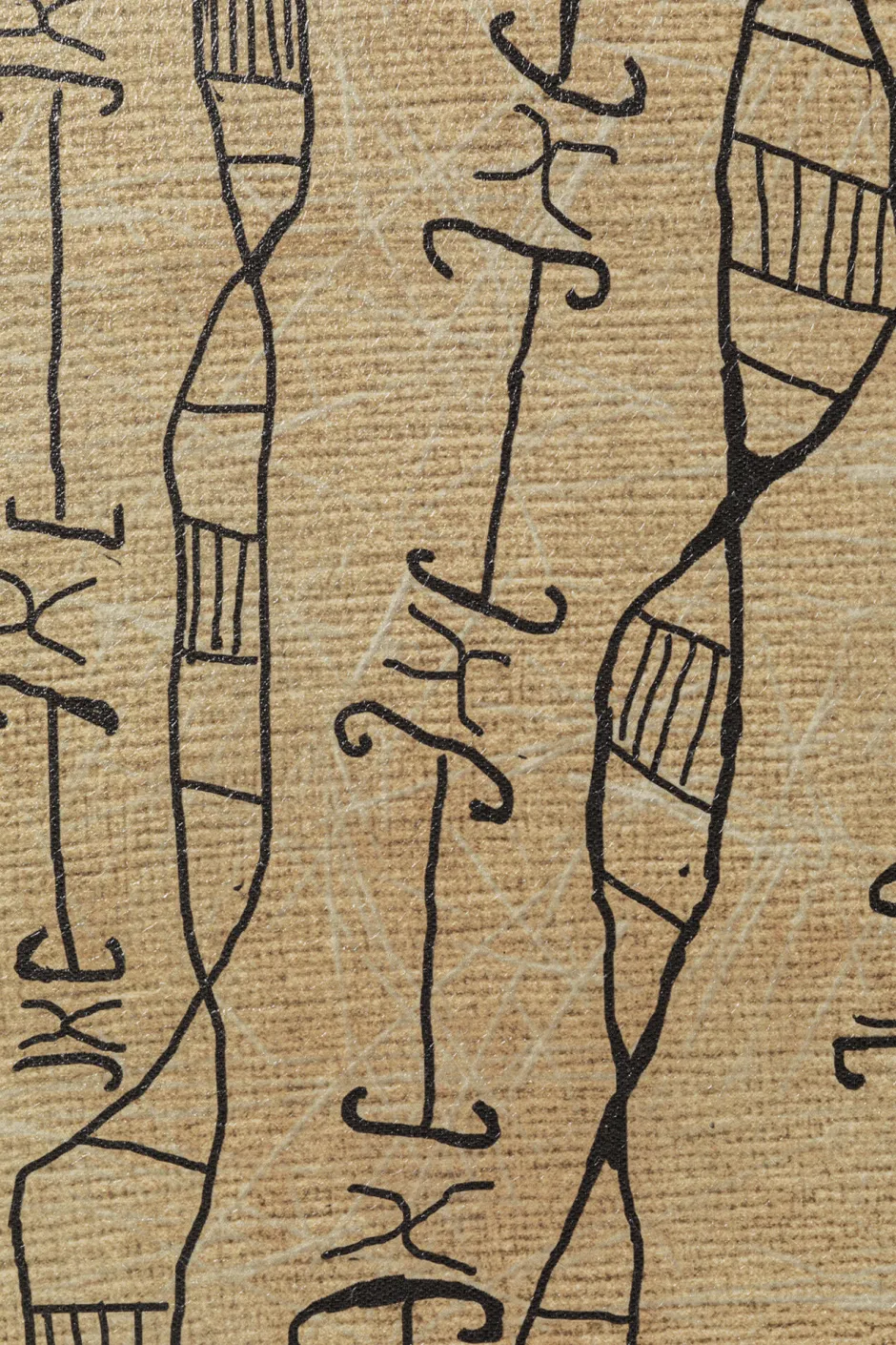 Outlet Schilderij Met Lijst Native Lines 50x150cm Wanddecoratie|Kasten