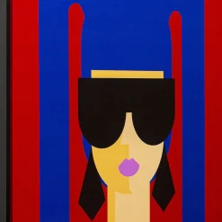 Hot Schilderij Met Lijst Party Girl 60x90cm Wanddecoratie|Kasten