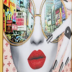 Cheap Schilderij Met Lijst Times Square View 80x80cm Wanddecoratie|Tuinmeubelen