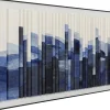 Cheap Schilderij Shadow Skyline Blue 160x60cm Wanddecoratie|Kasten