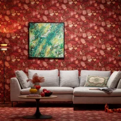 Hot Schilderij Top View Green 100x100cm Wanddecoratie|Kasten